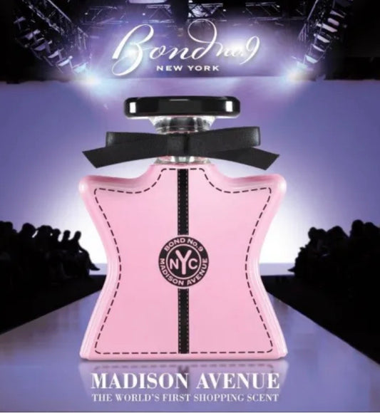 Bond No. 9 Madison Avenue Eau de Parfum 100ml – Floral Fruity Amber Perfume