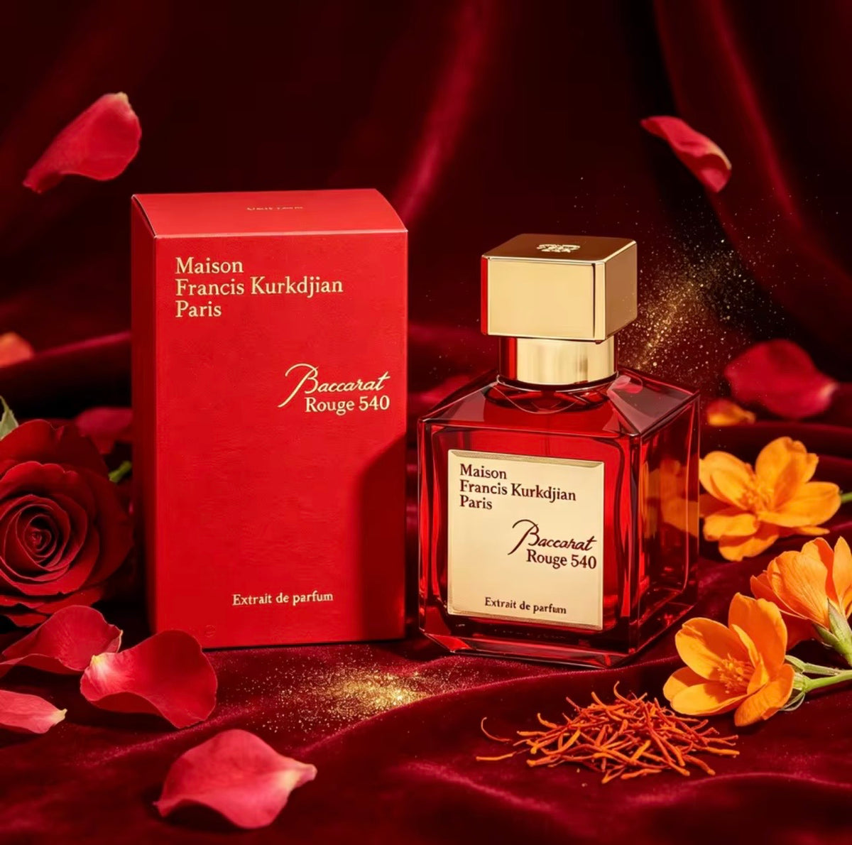 Maison Francis Kurkdjian Baccarat Rouge 540 Extrait de Parfum 70ml – Unisex Luxury Perfume