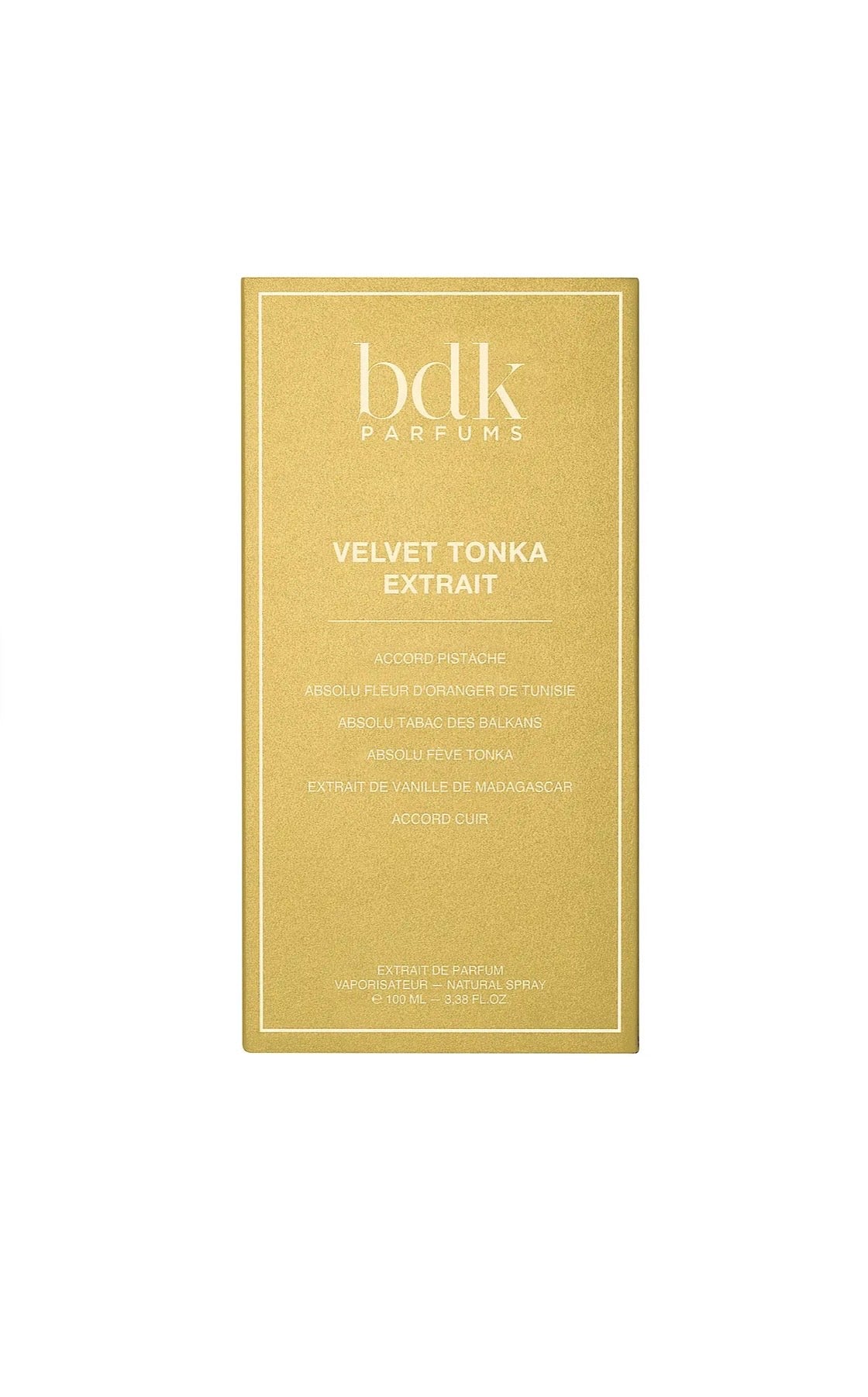BDK Parfums Velvet Tonka Extrait de Parfum 100ml – Luxury Unisex Perfume