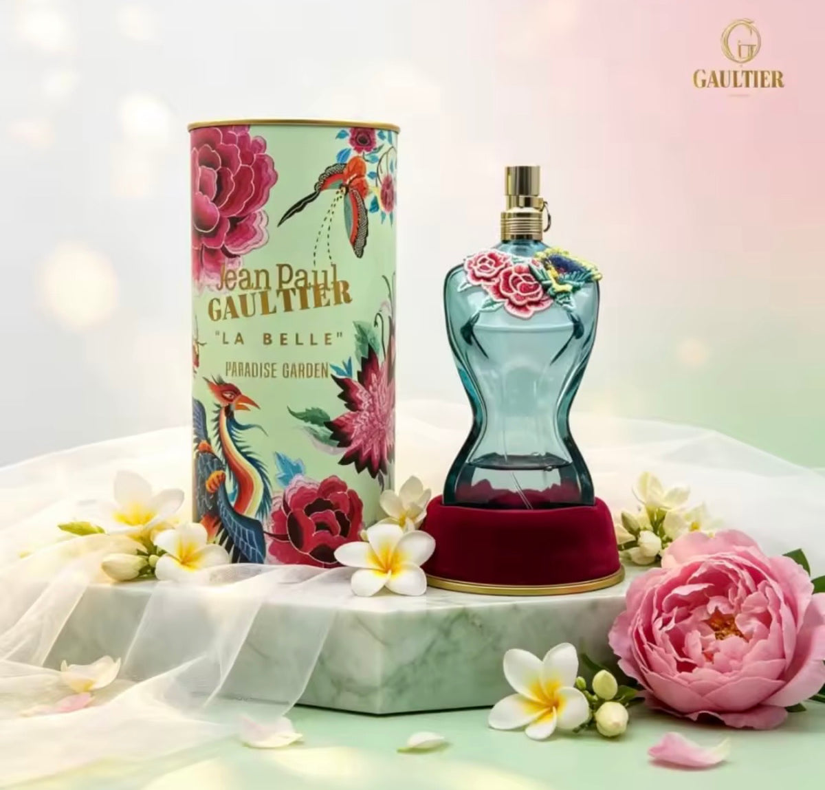 Jean Paul Gaultier La Belle Paradise Garden Eau de Parfum 125ml – Floral Amber Fragrance