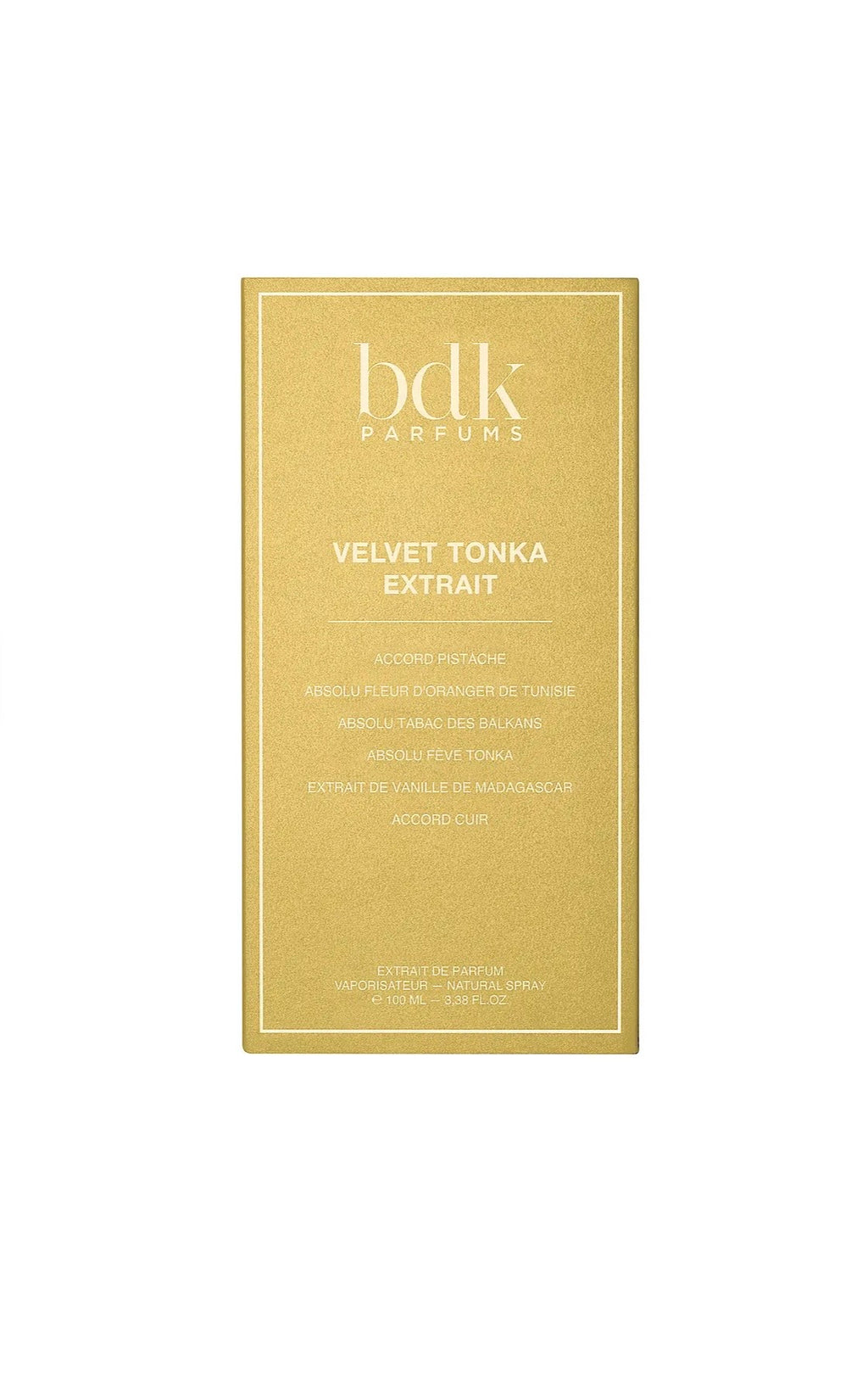 BDK Parfums Velvet Tonka Extrait de Parfum 100ml – Luxury Unisex Perfume